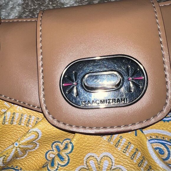 Isaac Mizrah yellow purse - Picture 5 of 7